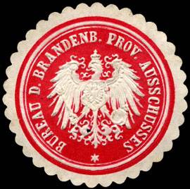 Bureau des Brandenburger Prov. Ausschusses