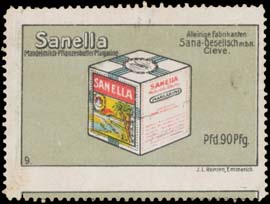 Sanella Mandelmilch-Pflanzenbutter-Margarine