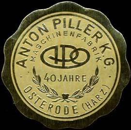 40 Jahre Maschinenfabrik Anton Piller KG - Osterode / Harz