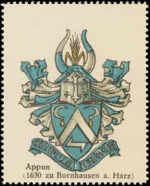 Appun zu Bornhausen am Harz Wappen