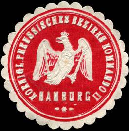 Koeniglich Preussisches Bezirks Kommando II - Hamburg