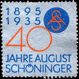 40 Jahre August Schöninger