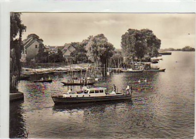 Plaue an der Havel Fischerhafen 1971