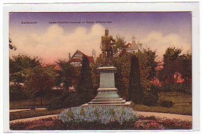 Dortmund ,Kaiser-Friedrich-Denkmal 1915