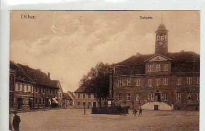 Düben an der Mulde Rathaus 1911